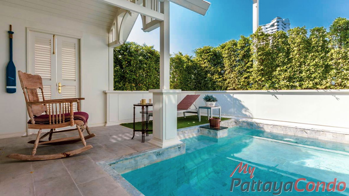 รูป 🛏️ 1 ห้องนอน - 🛁 1 ห้องน้ำ - 🏙️ Pool Views - 🌏 ชื่อชาวต่างชาติ - 🏢 Grand Florida Beachfront Resort Pattaya - รหัส: GF05 - รูปที่ 18/18