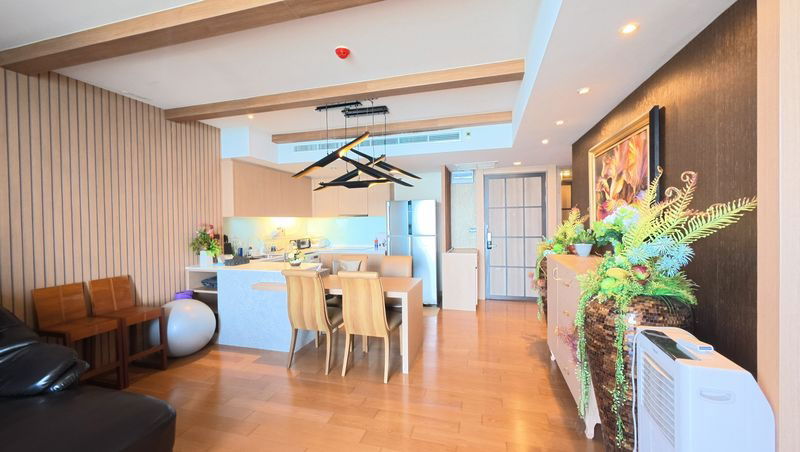 picture Marina Bay Front Condo for rent, Sriracha, high floor, beautiful room, full sea view - 13/15
