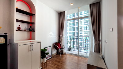 Condos for sale : 🛏️ 1 Bed - 🛁 1 Bath - 🏙️ Sea View - 🇹🇭 THAI name - 🏢 The Twin Tower Jomtien Pattaya - Ref: ADG03