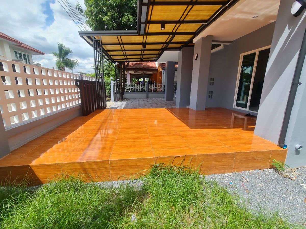 รูป บ้านเดี่ยว กว้างขวาง ตกแต่งใหม่ พร้อมอยู่ หมู่บ้าน เดอะสวีทการ์เด้น 2 ถนนหทัยราษฎร์​  สามวาตะวันตก คลองสามวา  (หนองระแหงซอย 3) แถมเฟอร์นิเจอร์ - รูปที่ 29/31