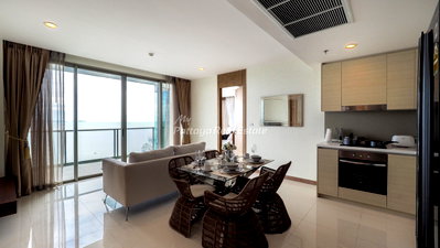 Condos for sale : 🛏️ 2 Bed - 🛁 2 Bath - 🏙️ Sea View - 🌏 FOREIGN name - 🏢 The Riviera WongAmat Beach Pattaya - Ref: RW22