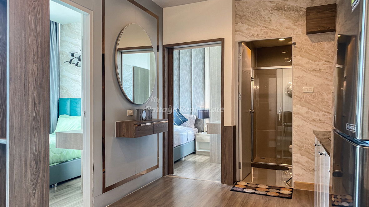 รูป 🛏️ 2 ห้องนอน - 🛁 1 ห้องน้ำ - 🏙️ Sea Views - 🌏 ชื่อชาวต่างชาติ - 🏢 The Grand A.D. Jomtien Beach - รหัส: ADG04 - รูปที่ 3/14