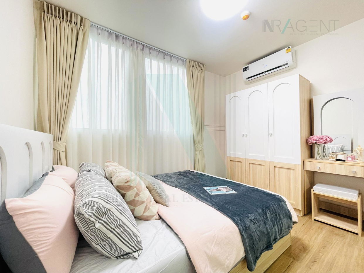 รูป ให้เช่าคอนโด บลิซ คอนโดมิเนียม พระราม 9 - หัวหมาก อาคาร 1 ชั้น 5 1 ห้องนอน ขนาด 30 ตรม ใกล้ โอเอซิส พัฒนาการ 53 - รูปที่ 5/8