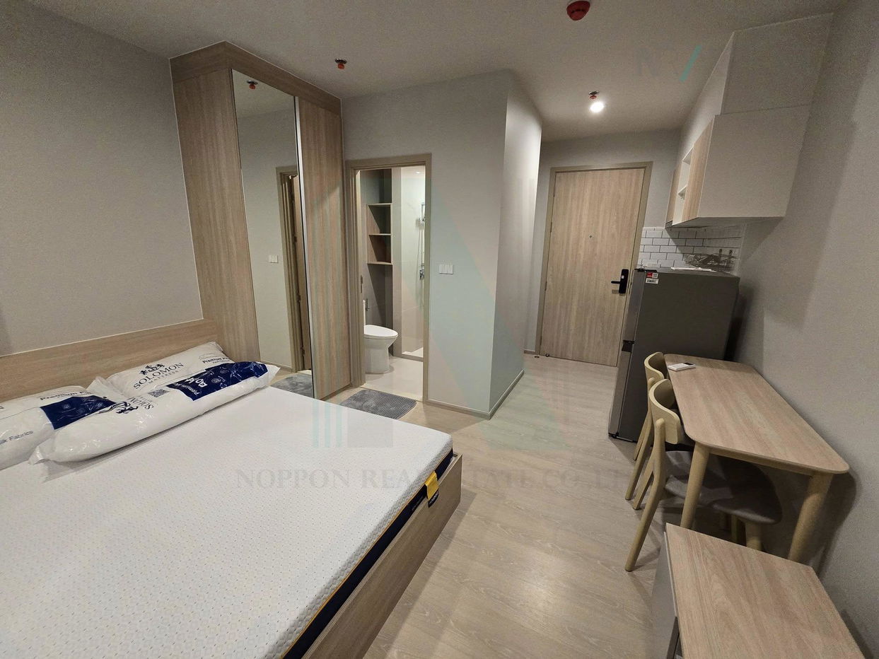 รูป 🎉 ให้เช่าคอนโด นิว เมกา พลัส บางนา อาคาร 1 ชั้น 11 สตูดิโอ ขนาด 22 ตรม ใกล้ Mega บางนา - รูปที่ 3/8