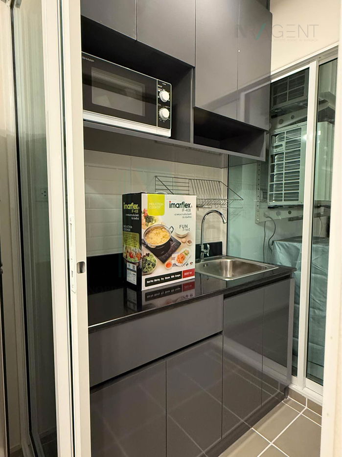 รูป 🔺 ให้เช่าคอนโด รีเจ้นท์ โฮม บางนา อาคาร B ชั้น 30 1 ห้องนอน ขนาด 28 ตรม ใกล้ BTS บางนา - รูปที่ 7/8