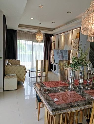 4-bed house for rent, 200 sqm, 60 sq wah, Centro Ramindra - Chatuchot