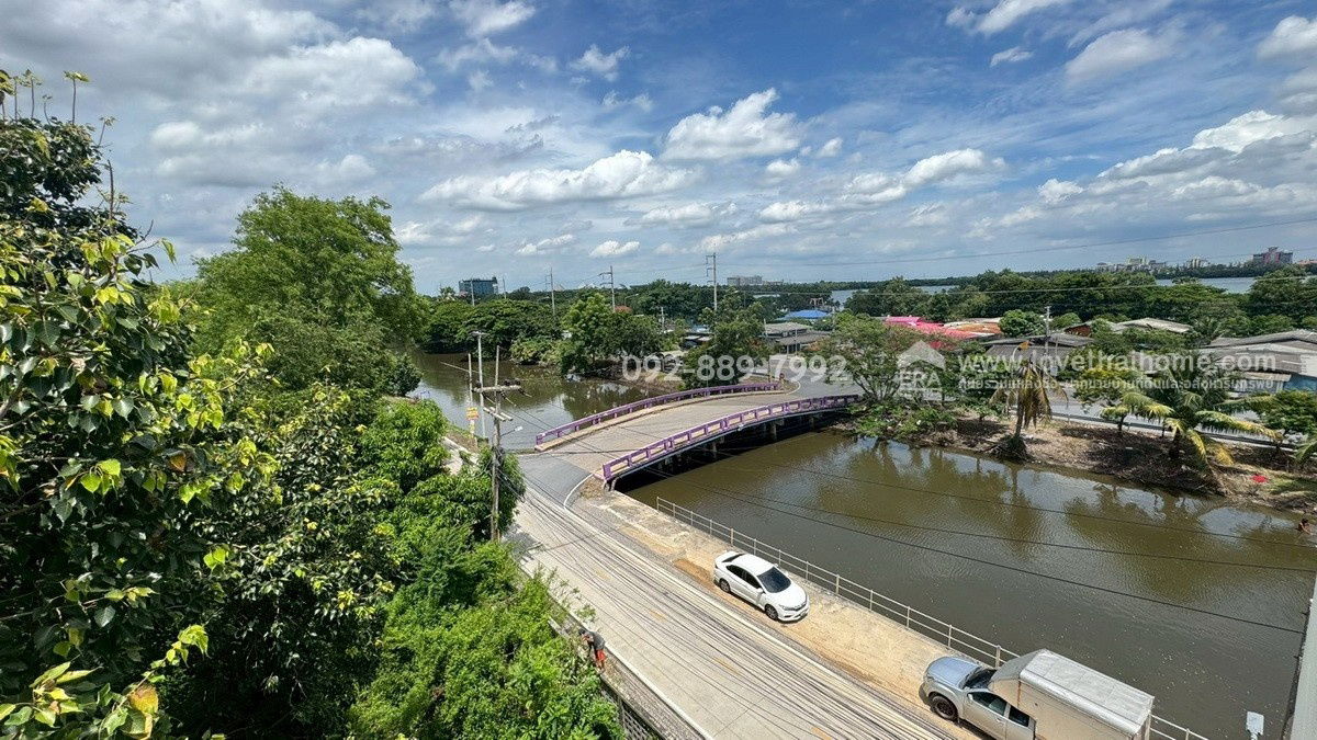 รูป ขายตึกแถว 3.5 ชั้น หมู่บ้านเบญจพฤกษ์ คลอง5 ถนนเลียบคลอง5 พื้นที่ 16.1 ตรว. - 19.2 ตรว. มีให้เลือก 11 คูหา เหมาะทำธุรกิจ ใกล้ม.ราชมงคลธัญบุรี - รูปที่ 3/12