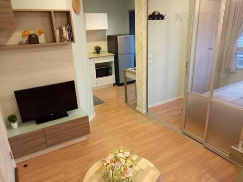 🚩 For Rent Condo LUMPINI VILLE SUKHUMVIT 77-2 Building B2, Floor 14,1 bed room, Room size 23.00 sqm