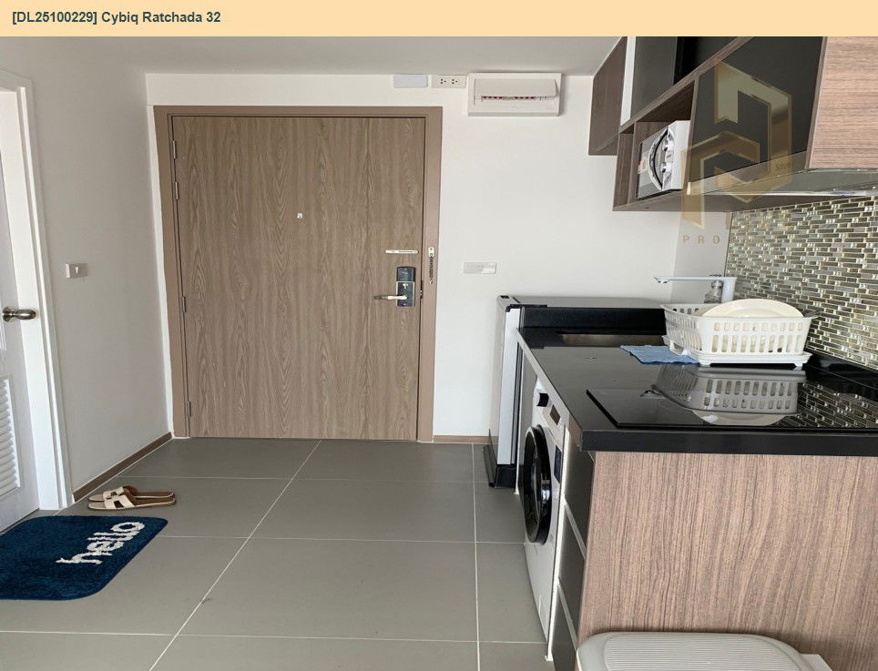 picture DL25100229 Condo for rent, Cybiq Ratchada 32 near BTS Phahon Yothin 24, ready to move in, call urgently 0638692663 LineID @897iyzll - 9/11