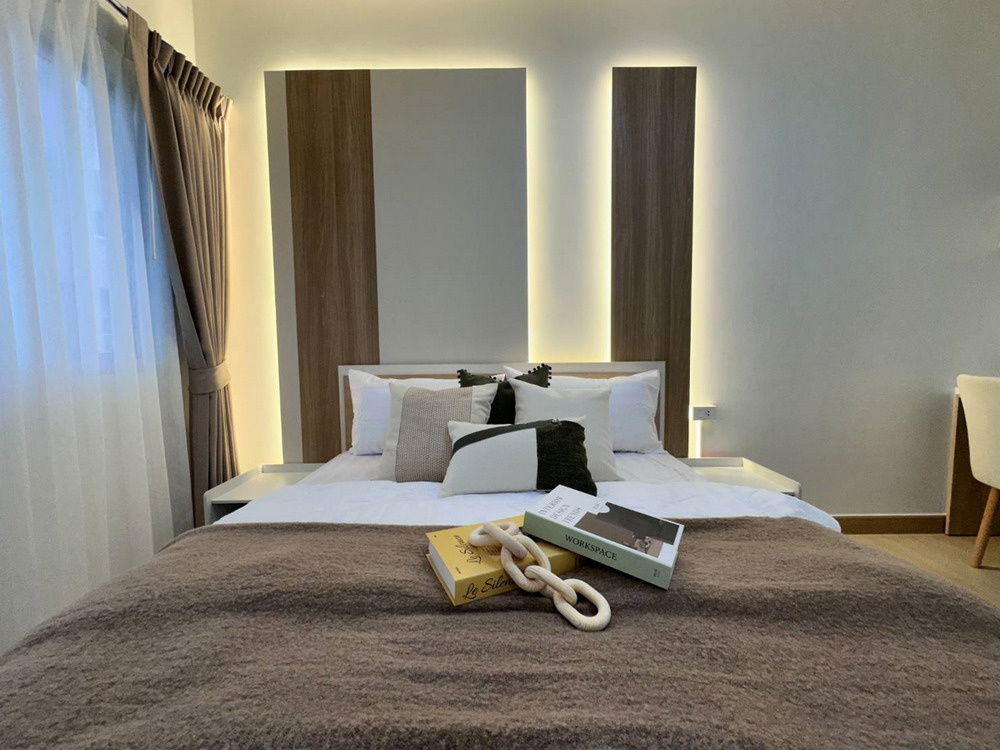 รูป Call : 065-754-4426 มายคอนโด สุขุมวิท 103 ใกล้ BTS อุดมสุข ห้อง 34.41 ตารางเมตร 1 ห้องนอน 1 ห้องครัว ชั้น3 ตึกA ตกแต่งใหม่ตามรูป - รูปที่ 2/14