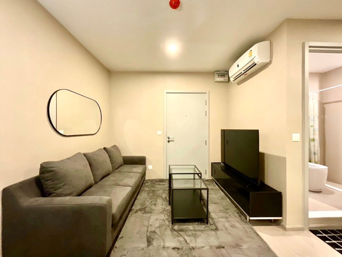 picture For Rent Aspire Asoke Ratchada, 1 Bedroom Plus, 35.15 sqm, 2nd floor, 17,000 THB/month, ready to move in. 1 year contract. - 1/8