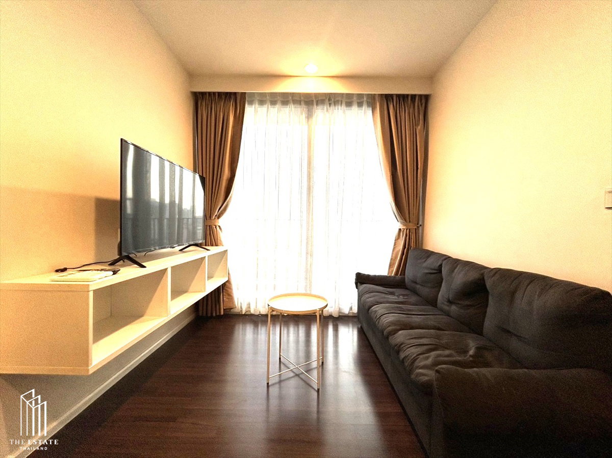 For rent Whizdom Inspire Sukhumvit ห้องไม่ติดผนังห้องเพื่อนบ้าน ตำแหน่งมุม วิวสวน 2ห้องนอน @33,000 Baht