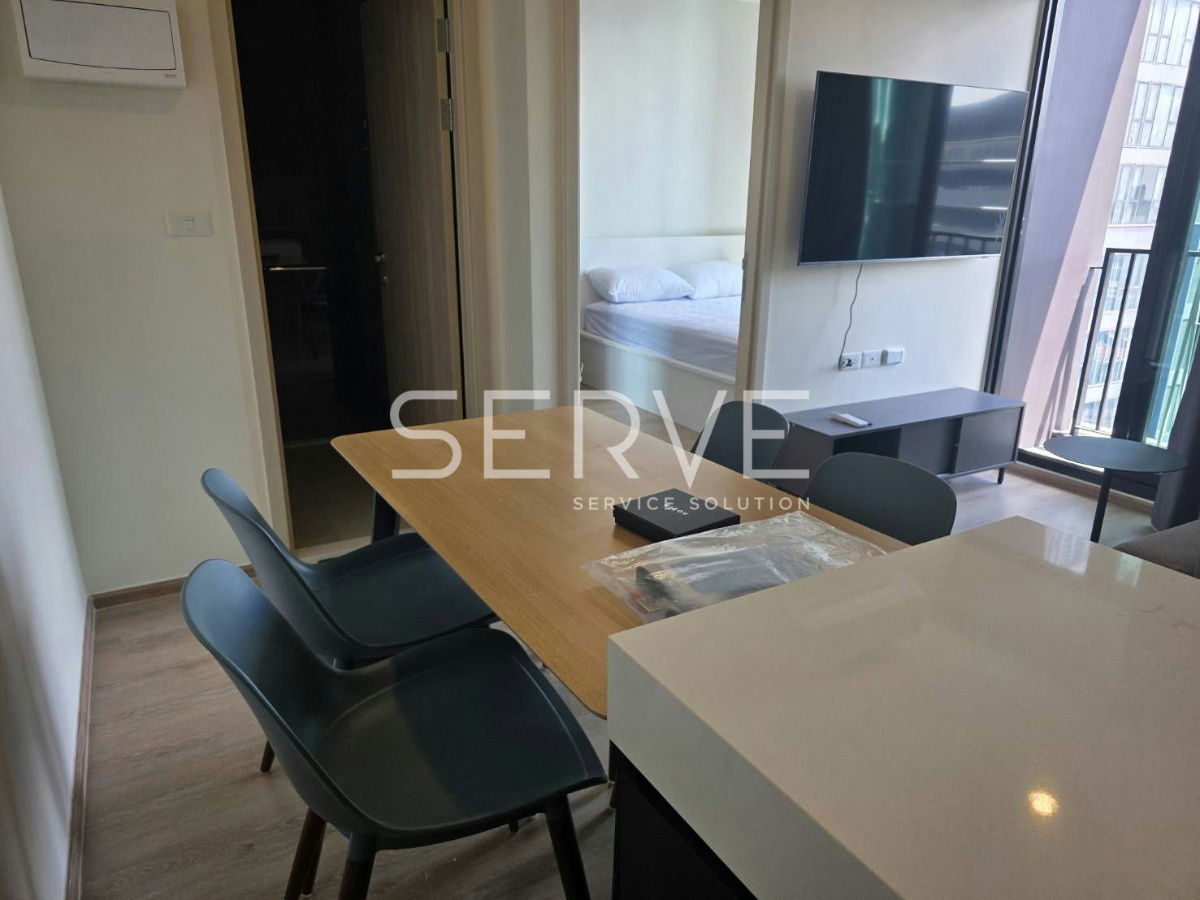 รูป 🔥ราคาสุดคุ้ม! คอนโดใหม่ 2ห้องนอน ชั้นสูงสุด 35+ แต่งสวย เฟอร์จัดเต็ม พร้อมอยู่ บนทำเลดี ใกล้ MRT พระราม 9 @ NUE District R9 - รูปที่ 5/8