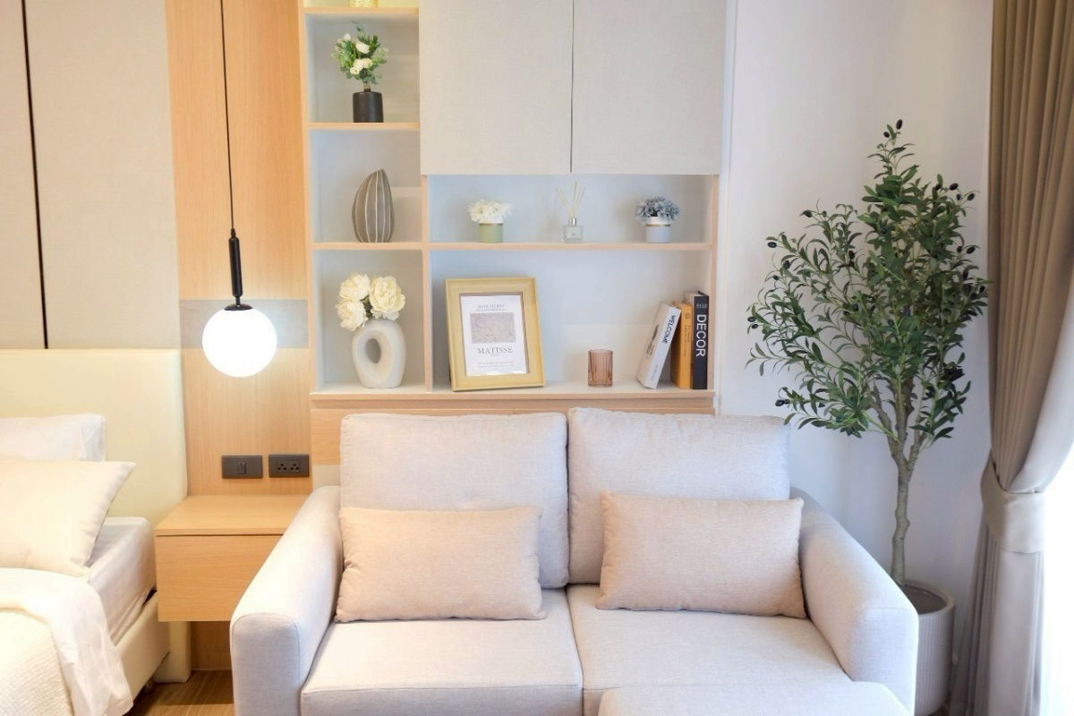 รูป ขายคอนโดเด่น  1 ห้องนอน  1 ห้องน้ำ  1 ห้องครัว  1  ที่จอดรถ - รูปที่ 2/16