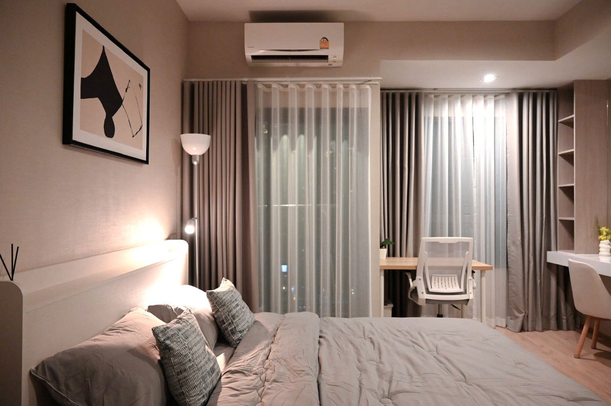 รูป ให้เช่า 🎯 IDEO Rama9 Asoke📍Line : @empire9593 📍ใกล้ MRT พระราม 9 เดินทางสะดวก พร้อมอยู่ - รูปที่ 4/13