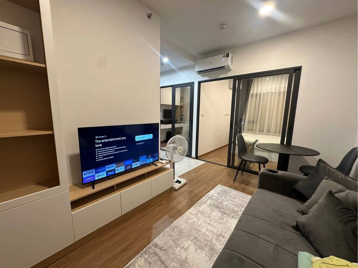 picture For rent ✨ The Livin Ramkhamhaeng ✨ near MRT Interchange Lamsalee, fully furnished and equipped with appliances - 4/10