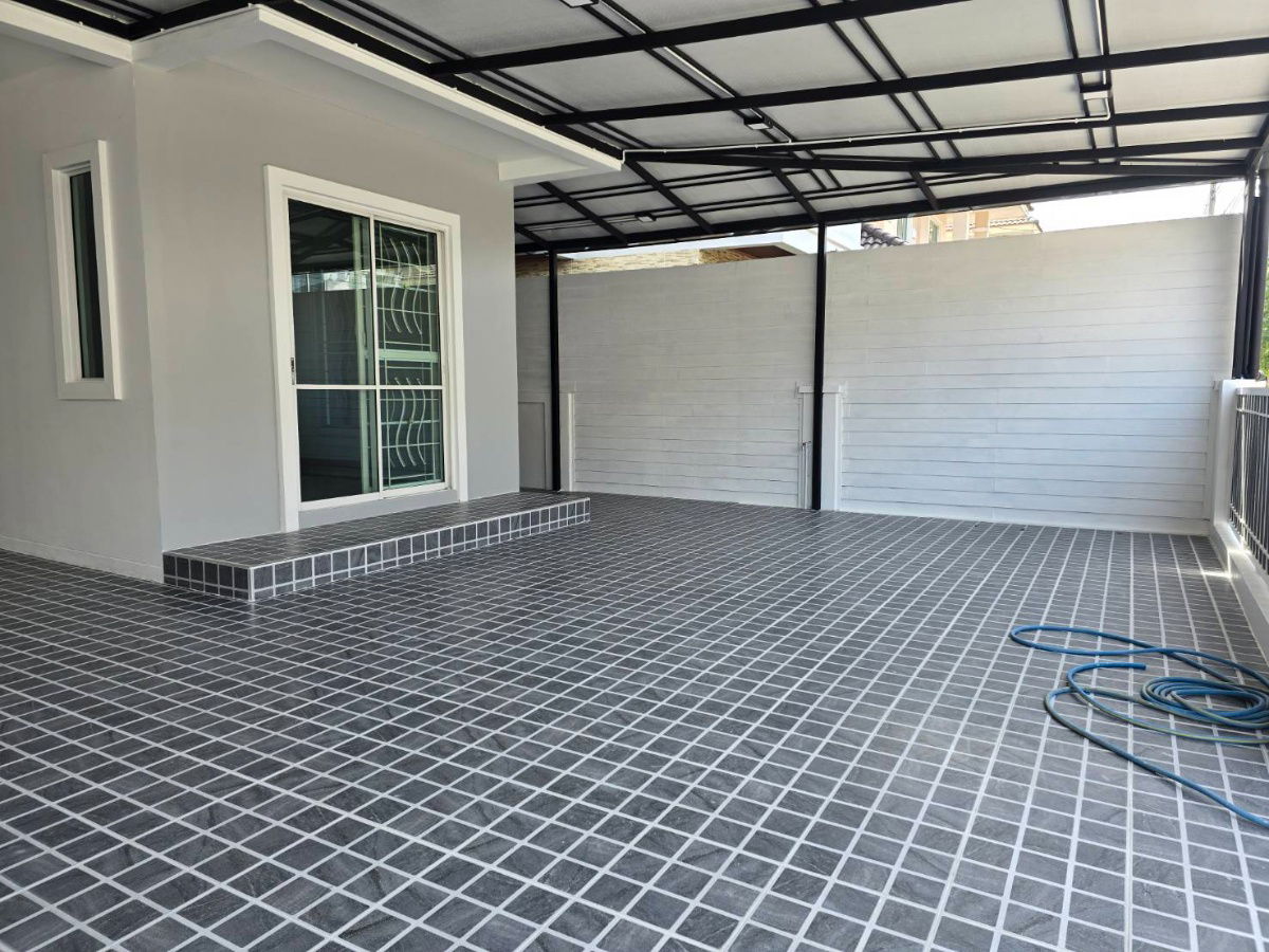 รูป บ้านแฝด รีโนเวทใหม่ กว้างเหมือนบ้านเดี่ยว หมู่บ้าน ทรัพย์ธานี ซอยเทศบาลลำลูกกา3  ลำลูกกา คลอง7 พร้อมอยู่ - รูปที่ 6/40