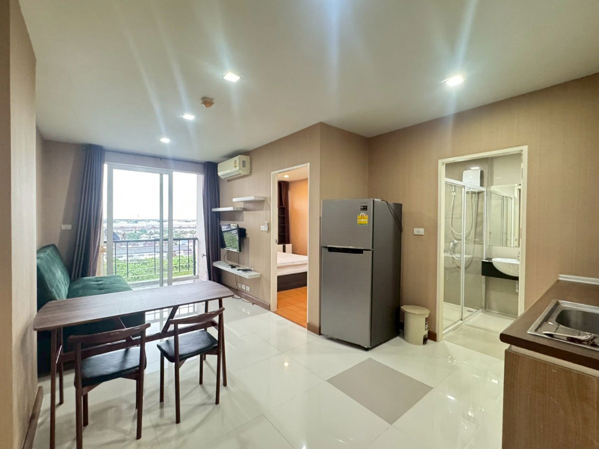 รูป 🔥✈️ ให้เช่า Airlink Residence ห้องวิวสนามบิน เฟอร์ครบ ใกล้สุวรรณภูมิและAirport Link ลาดกระบัง เพียง 8,500 บาท/เดือน ห้องสวยพร้อมเข้าอยู่ได้ทันที 🌇 - รูปที่ 4/8