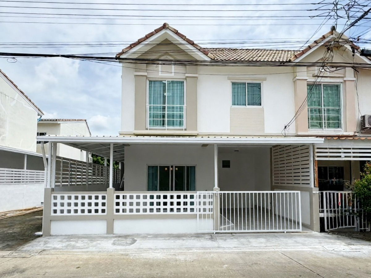 รูป ทาวน์เฮ้าส์ หลังมุม ทำเลดี กว้าง หมู่บ้าน ประภาทรัพย์5 ถนนรามอินทรา117 ถ.เจริญพัฒนา7 แขวงบางชัน เขตคลองสามวา มีเฟอร์ฯ พร้อมอยู่  - รูปที่ 14/20