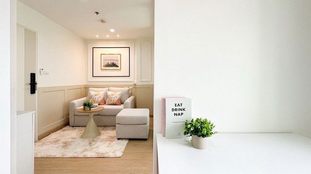 รูป C6199 ให้เช่า  :  คอนโด  ลุมพินี พาร์ค นวมินทร์ ศรีบูรพา ( MRTบางกะปิ ) 064 665 4666 - รูปที่ 16/18