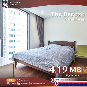 🔥 Best Price Deal! The Breeze Narathiwas near BRT Nararam 3