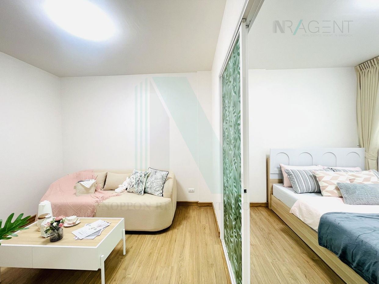 รูป 🚩 ให้เช่าคอนโด บลิซ คอนโดมิเนียม พระราม 9 - หัวหมาก อาคาร 1 ชั้น 5 1 ห้องนอน ขนาด 30 ตรม ใกล้ โอเอซิส พัฒนาการ 53 - รูปที่ 4/8