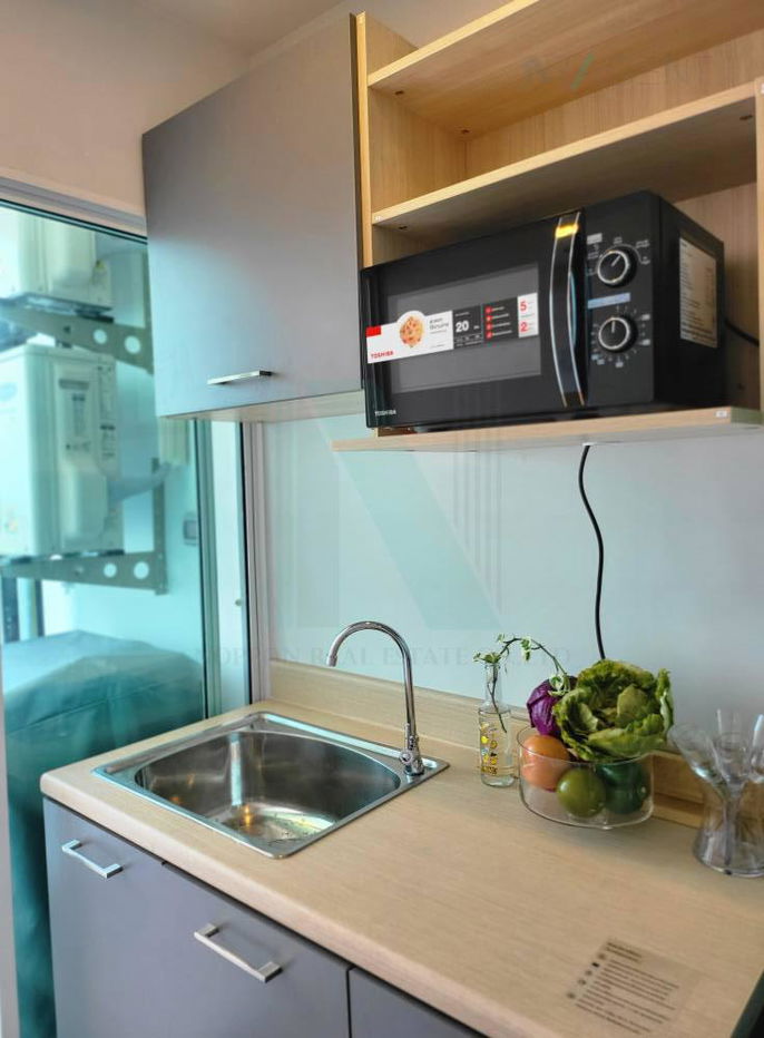 รูป 🔺 ให้เช่าคอนโด รีเจ้นท์ โฮม บางนา อาคาร B ชั้น 16 1 ห้องนอน ขนาด 28.00 ตรม ใกล้ BTS บางนา - รูปที่ 7/8