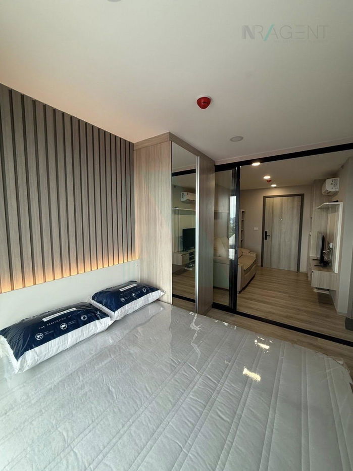 picture 🎊 For Rent Condo ORIGIN PLUG & PLAY SRINAKARIN Building 1, Floor 14,1 bed room, Room size 26 sqm - 3/8