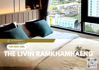 Condos for rent The Paseo Town Ramkhamhaeng  : For rent 📍 The Livin Ramkhamhaeng 📍 Fully furnished and equipped, near MRT Lam Sali