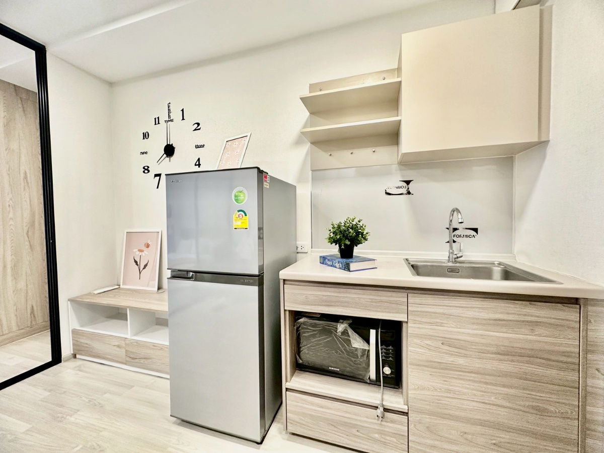 รูป 🔴ECH250842🔴 ให้เช่า Plum Condo Saphanmai Station | 1 ห้องนอน 1 ห้องน้ำ | 23 ตรม. | ชั้น 4 | Fully Furnished | 8,500 บาท/เดือน - รูปที่ 7/13