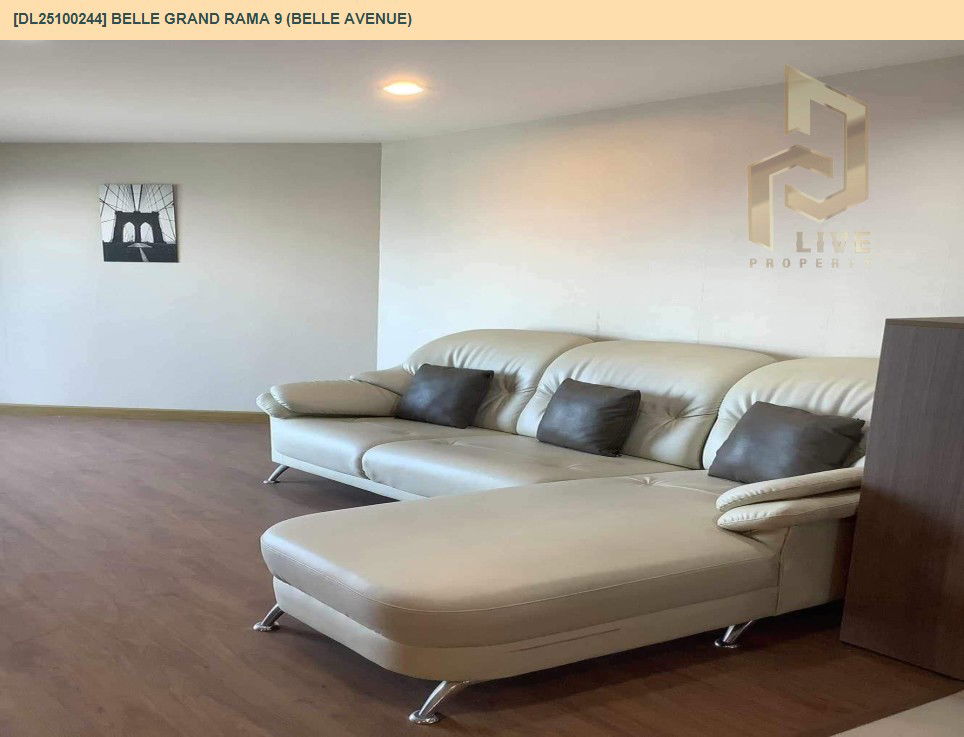 picture DL25100244 Condo for rent, Belle Grand Rama 9 (Belle Avenue) near MRT พระราม 9, ready to move in, call urgently 0638692663 LineID @162cjixi - 6/14