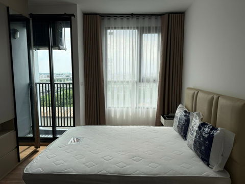 🟢Condo For Rent 🟢The Origin Ram 209 Interchange Zone Minburi Station Fully-Furnished 1 bedroom 1 bathroom HOT!!