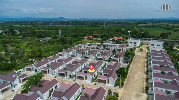 บ้านเดี่ยวมินิมอล วิวเขา โครงการ Serene Courtyard (ซีรีน คอร์ทยาร์ด) แก่งคอย สระบุรี  บ้านใหม่พร้อมอยู่ บรรยากาศรีสอร์ท “หน้าติดน้ำ หลังมองเห็นเขา”