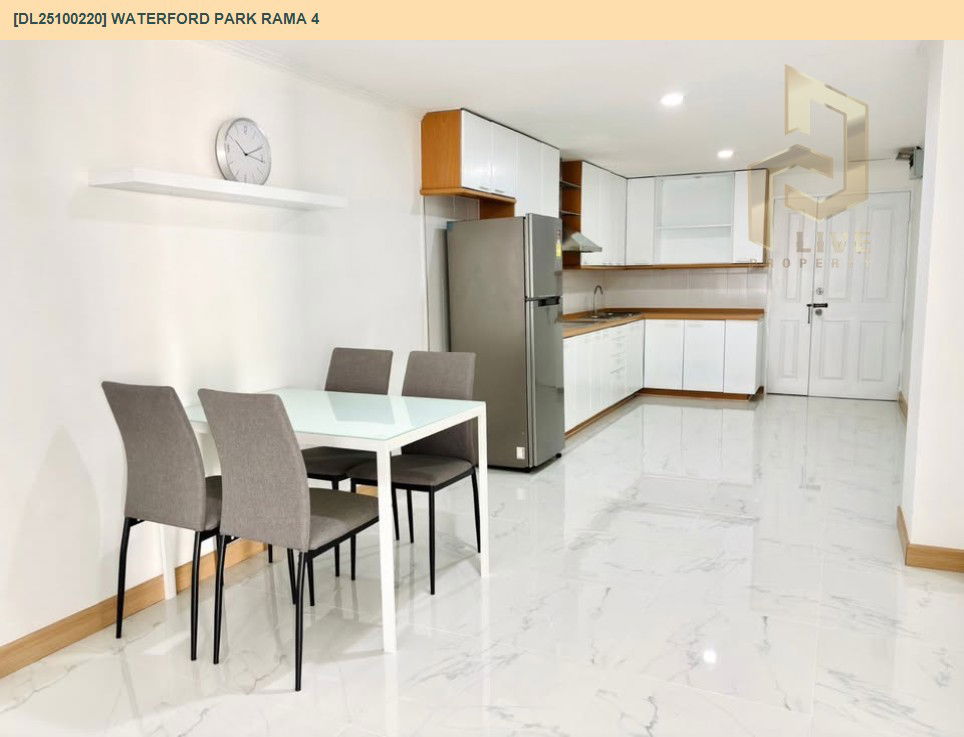 picture DL25100220 Condo for rent, Waterford Park Rama 4 near BTS Phra Khanong, ready to move in, call urgently 0638692663 LineID @523dslwi - 5/16
