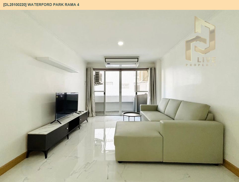 picture DL25100220 Condo for rent, Waterford Park Rama 4 near BTS Phra Khanong, ready to move in, call urgently 0638692663 LineID @162cjixi - 6/16