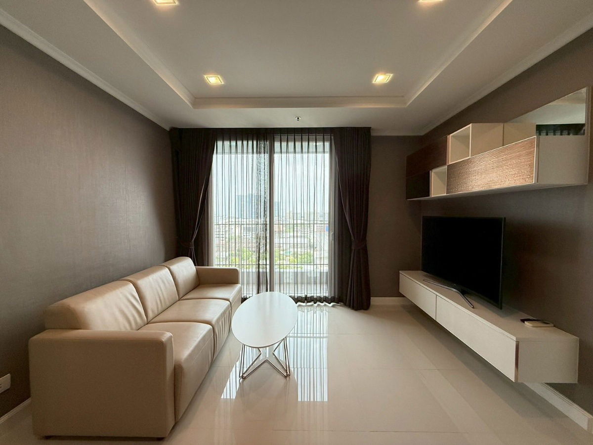 รูป ให้เช่าคอนโด เดอะ เมโทรโพลิส สำโรง อินเตอร์เชนจ์ อาคาร A ชั้น 11 1 ห้องนอน ขนาด 45 ตรม ใกล้ BTS สำโรง - รูปที่ 2/10