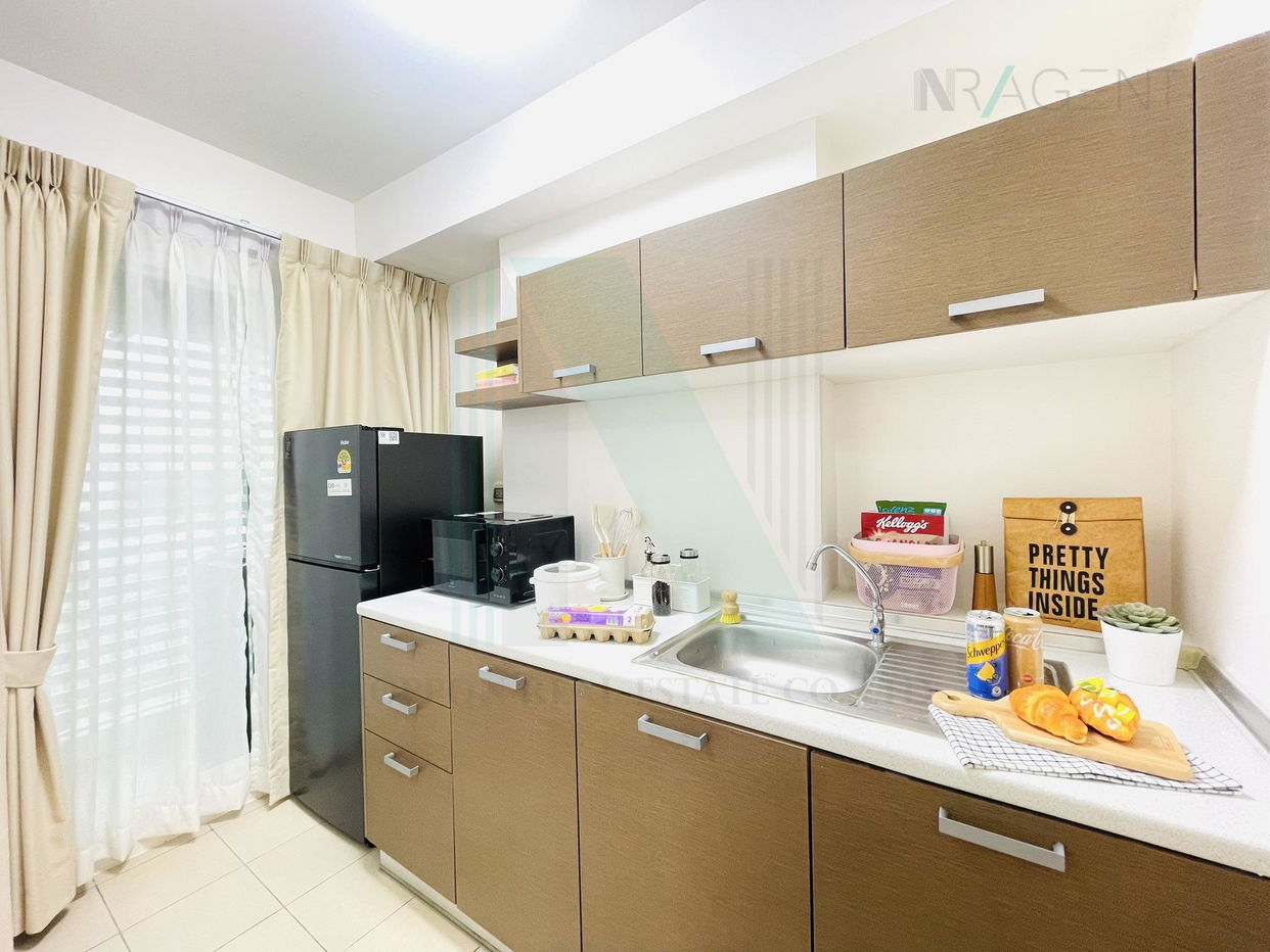 รูป 🔺 ให้เช่าคอนโด บลิซ คอนโดมิเนียม พระราม 9 - หัวหมาก อาคาร 1 ชั้น 5 1 ห้องนอน ขนาด 30 ตรม ใกล้ โอเอซิส พัฒนาการ 53 - รูปที่ 8/8