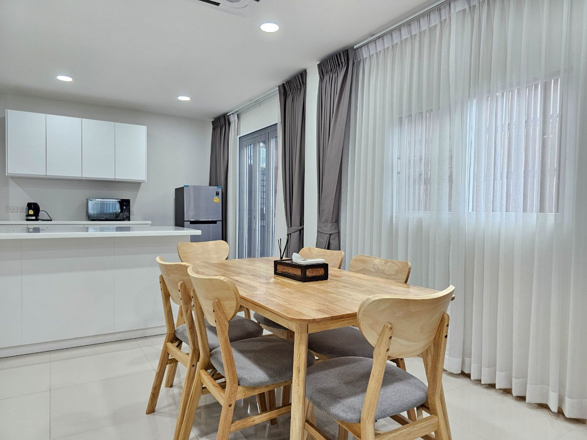 picture Two-storey detached house for rent  with 2 bedrooms, 2 bathrooms, 1 living room, 1 kitchen, 2 parking spaces - 9/36