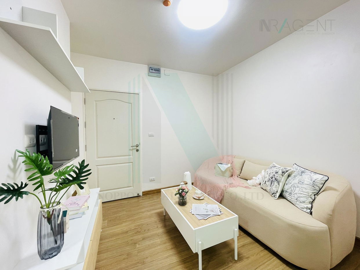 picture 📌 For Rent Condo BLIZ CONDOMINIUM RAMA 9 - HUAMAK Building 1, Floor 5,1 bed room, Room size 30 sqm - 3/8