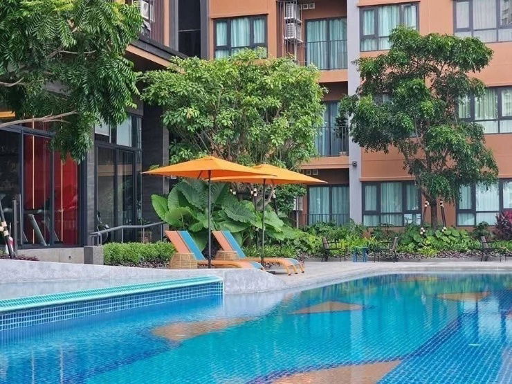 รูป ปล่อยเช่าTHEBASEHEIGHT Chiang Mai พร้อมเฟอร์ฯ ใกล้เซนเฟส , ม.พายัพ , ร.พ.กรุงเทพ , นิมมาน , เมญ่า  - รูปที่ 2/16