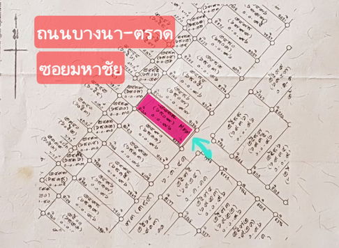 ขายที่ดินบางนาใกล้เมกาบางนาเพียง 10 นาที  เหมาะสร้างบ้าน เนื้อที่ 96 ตรว.