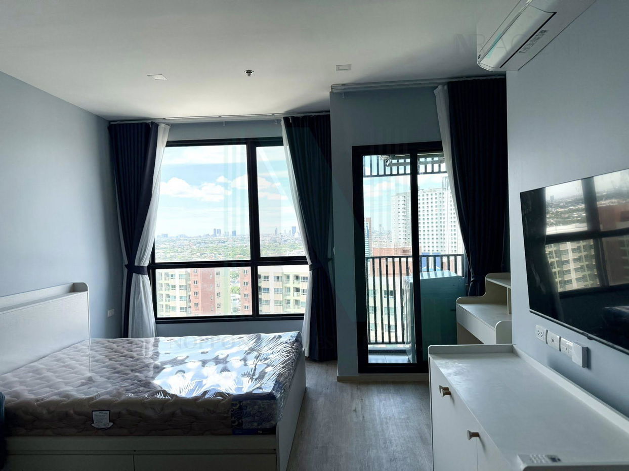 รูป 📌 ให้เช่าคอนโด เดอะ ริช พระราม 9-ศรีนครินทร์ อาคาร 1 ชั้น 24 สตูดิโอ ขนาด 27 ตรม ใกล้ Lotus พัฒนาการ - รูปที่ 1/8