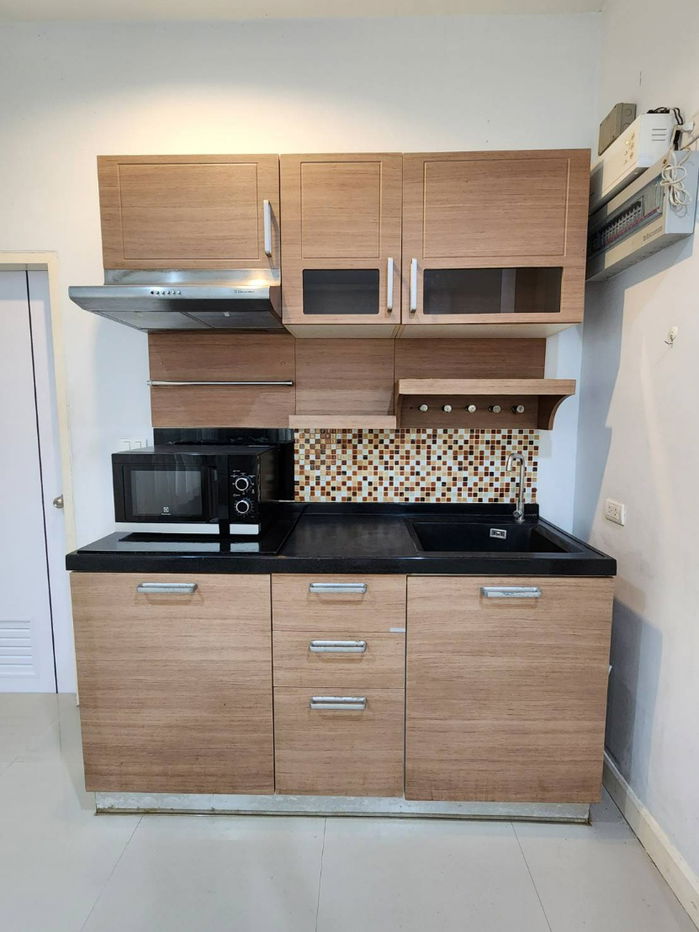 picture ✨ Semi-detached house with a detached feel for rent at The Centro Sukhumvit 113. 3 bedrooms, 2 bathrooms, 1 kitchen, 2 floors, 36 sq wah (120 sq m) - 8/20