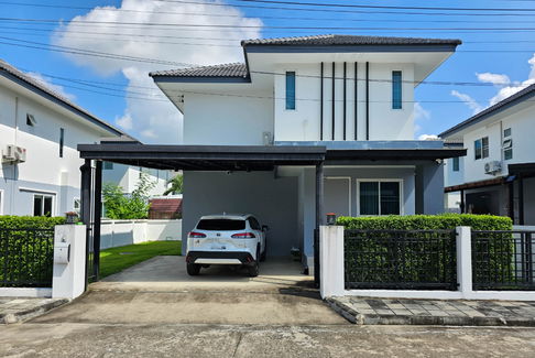 Two-storey detached house for rent  with 2 bedrooms, 2 bathrooms, 1 living room, 1 kitchen, 2 parking spaces