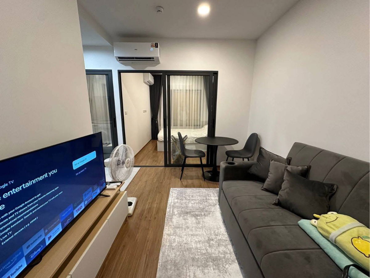 picture For rent ✨ The Livin Ramkhamhaeng ✨ near MRT Interchange Lamsalee, fully furnished and equipped with appliances - 5/10