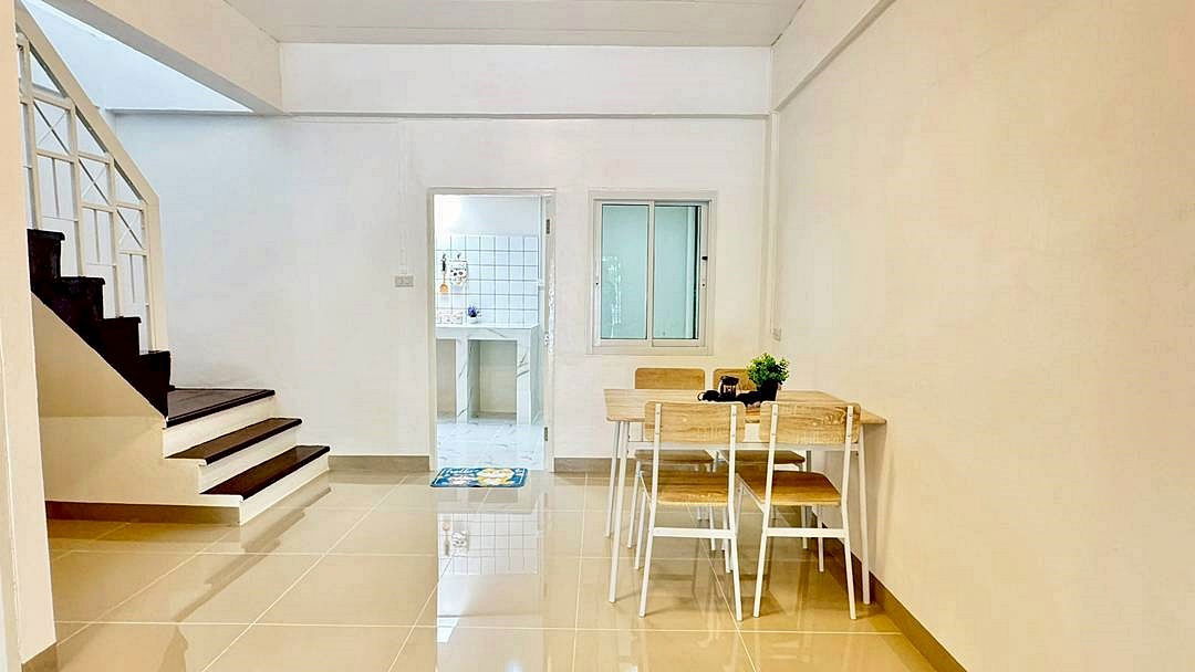 รูป บ้านสวย พร้อมอยู่  #หมู่บ้านนันทิชา 2  ทาวน์เฮ้าส์ 2 นอน 2 น้ำ ติดถนนบางกรวย – ไทรน้อย  ใกล้บิ๊กซี ไทรน้อย  - รูปที่ 8/16