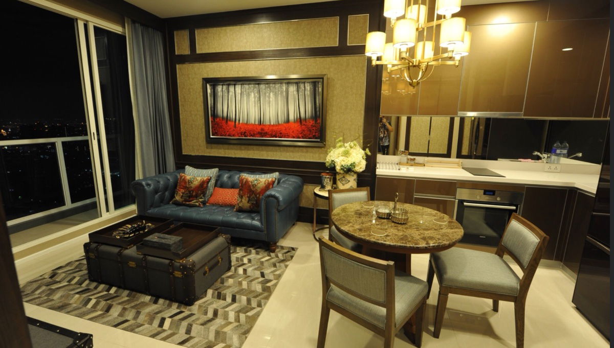 รูป ว่างพร้อมอยู่! Menam Residences. 2นอน 73ตร.ม. Line id: @pfagent - รูปที่ 1/7