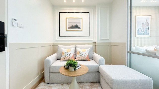 รูป C6199 ให้เช่า  :  คอนโด  ลุมพินี พาร์ค นวมินทร์ ศรีบูรพา ( MRTบางกะปิ ) 064 665 4666 - รูปที่ 12/18