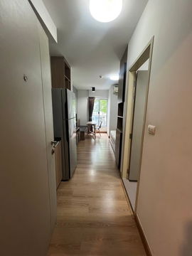 Urgently for rent, Studio room, price 9,500/month, Chapter One The Campus Condo, Kaset, Building E, 2nd floor, size 23 sq m. Interested