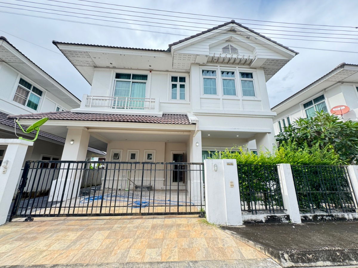 picture House for RENT! Close to Town near Shopping mall, Central Festival, Fresh Market and etc.📍Location: Pimuk 4 Village 🏡  3 Bedrooms 3 Bathrooms - 1/14